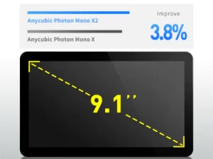 Anycubic Photon Mono X2 3D Printer Resin 9.1" inch screen
