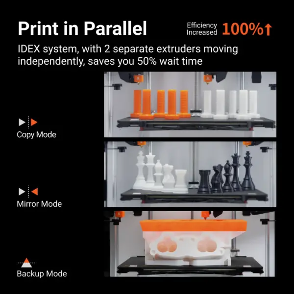 Snapmaker J1 IDEX 3D Printer - Dual Extruder 3D Printer