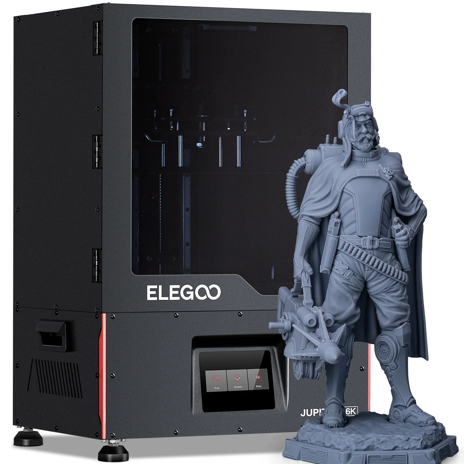 The Elegoo Jupiter 3D printer is about to make some giant waves