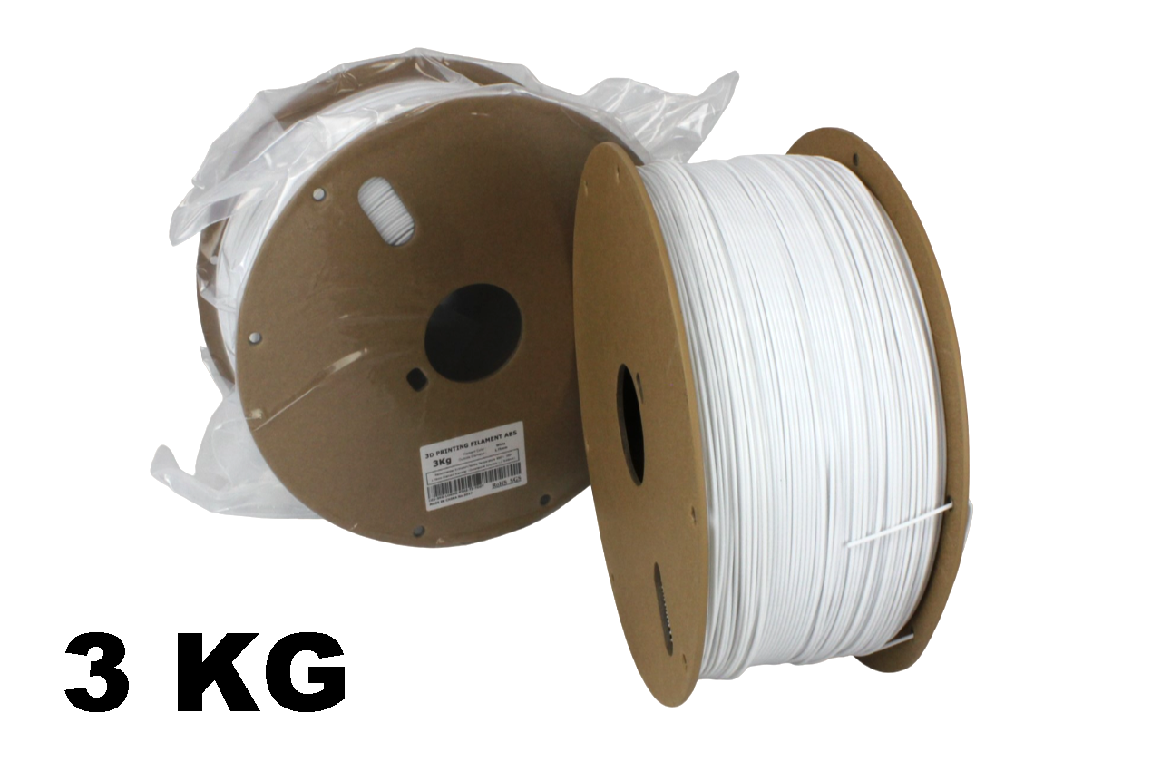 ABS 1.75mm 3KG, WHITE