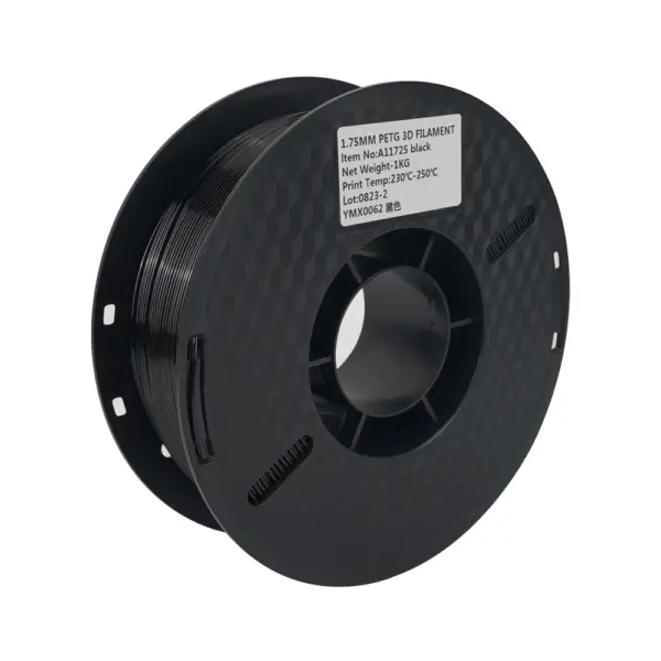 PETG 1.75mm 3KG, BLACK