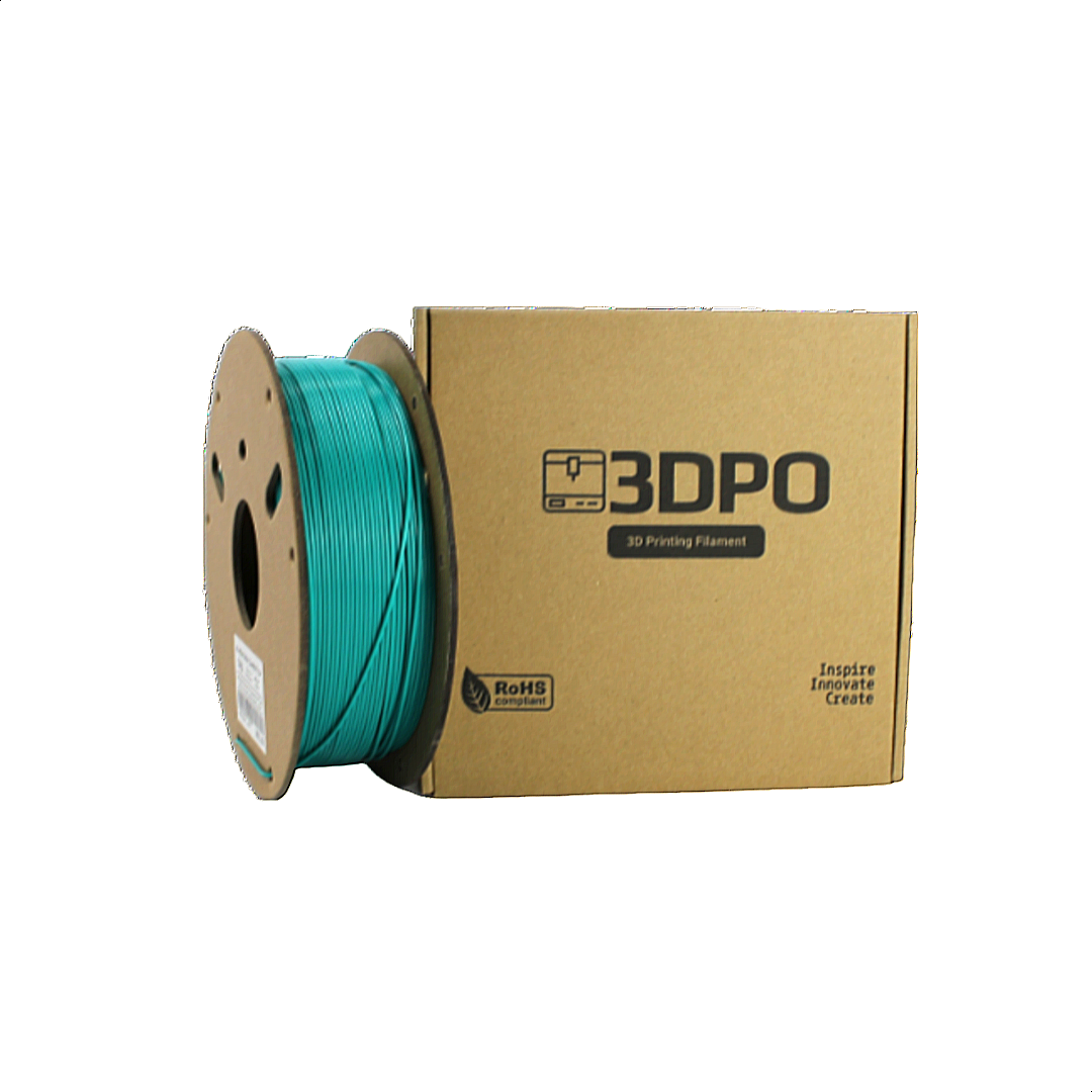 3DPO PLA 3D Filament 1.75mm Lagoon Green - 1KG