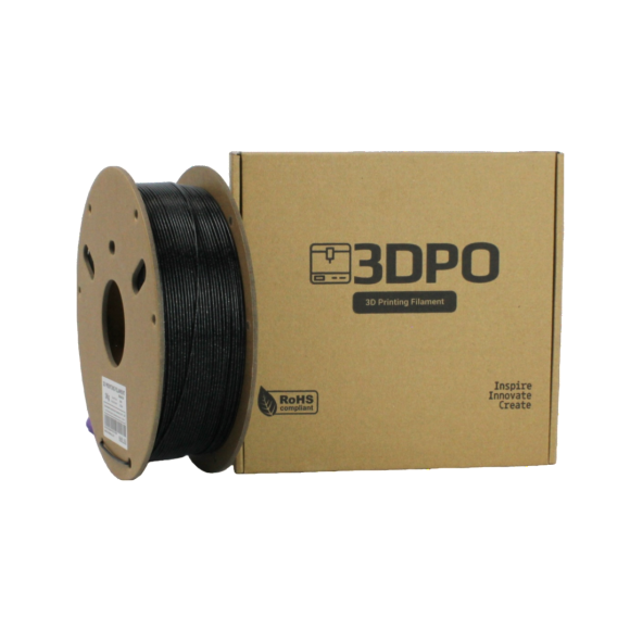 Black PETG Filament - 1.75 mm (3KG)